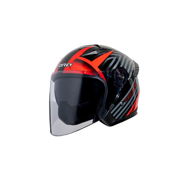 TORQ Atom Lucent - Gloss Red/Black