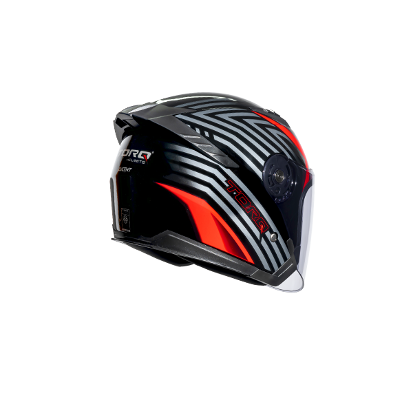 TORQ Atom Lucent - Gloss Red/Black - Image 2