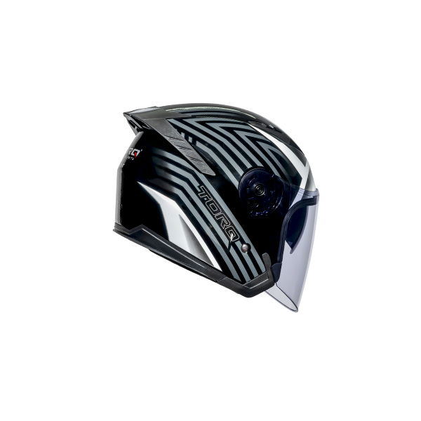 TORQ Atom Lucent - Gloss white/Black - Image 2