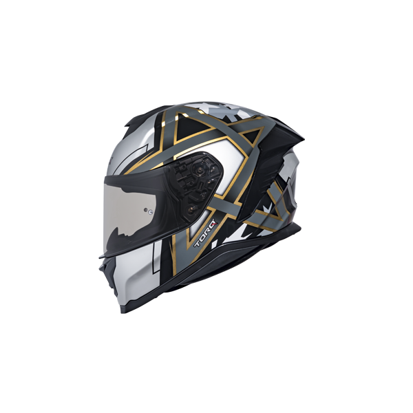 TORQ EVO Xtrack -Gloss Golden/Black - Image 3